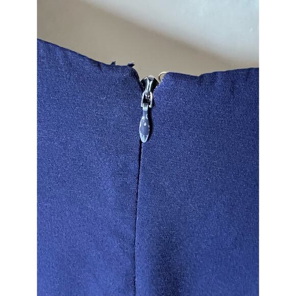 Jill Jill Stuart Violet Cross Back Gown 10 - Picture 10 of 11